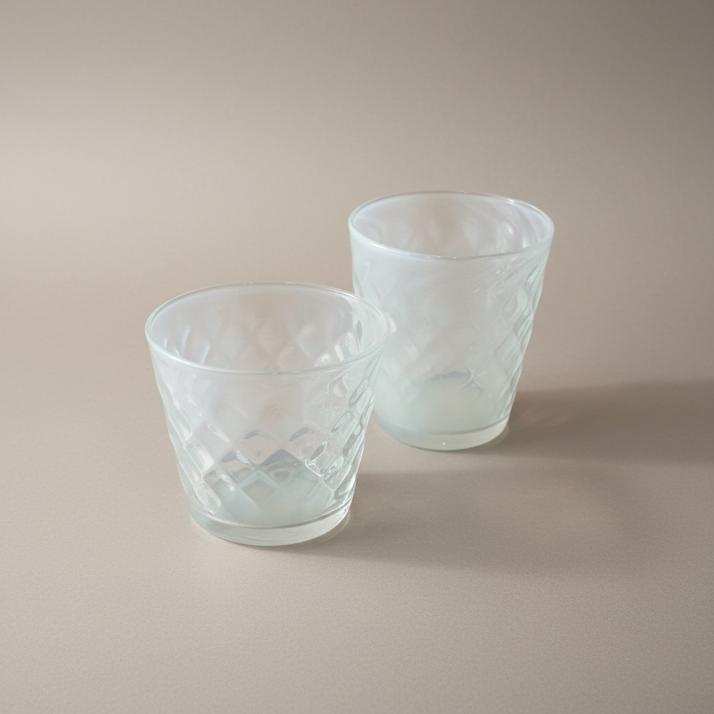 Optic Handblown Glassware SET