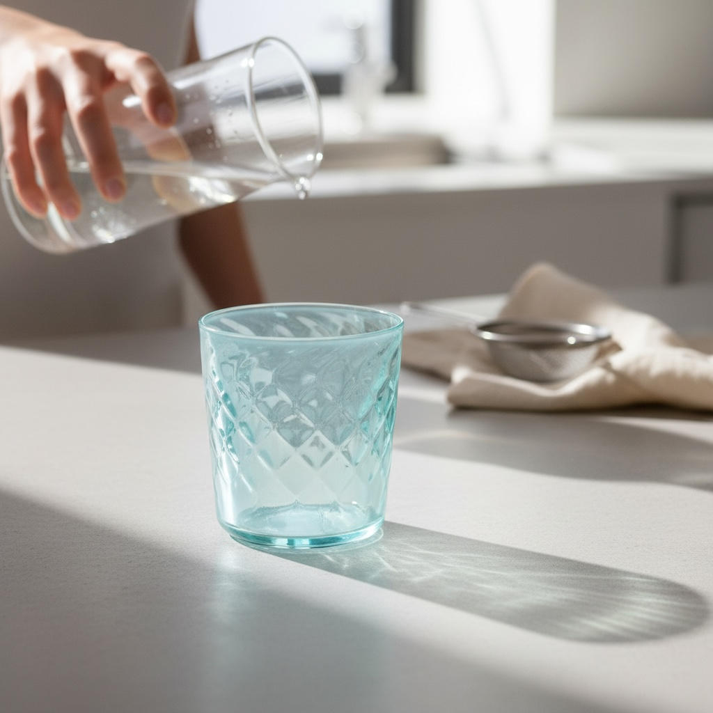 Optic Handblown Glassware SET