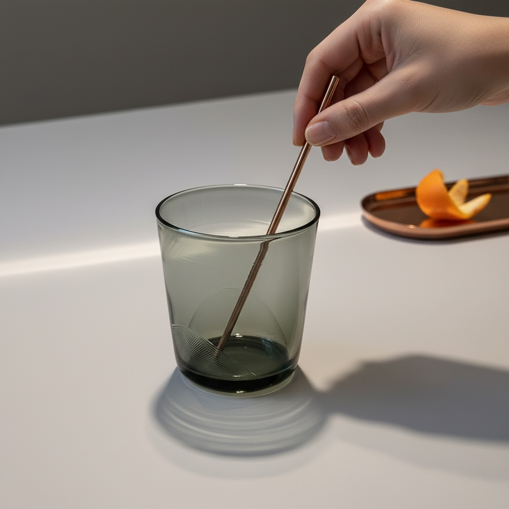 Horizon Handblown Glassware SET - Grey w/ Etched Cut