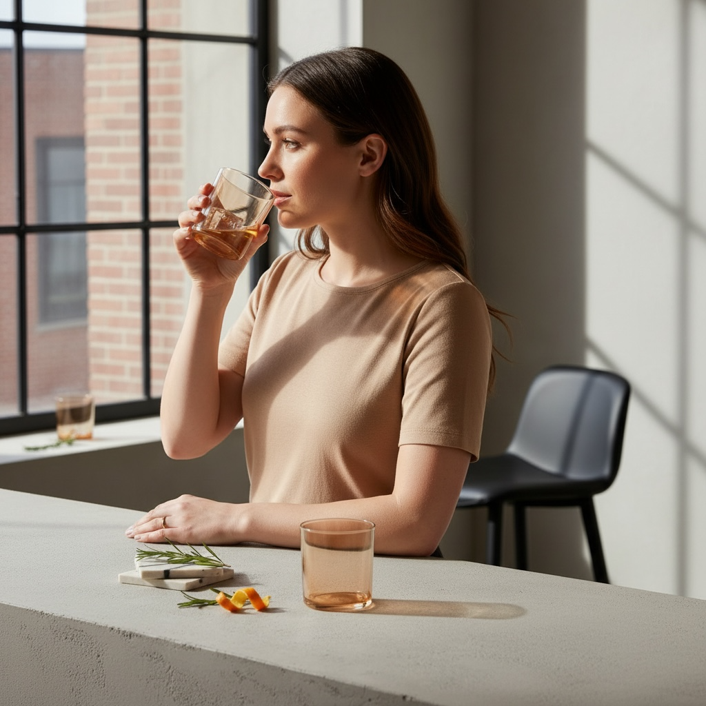 Horizon Handblown Glassware SET - Apricot