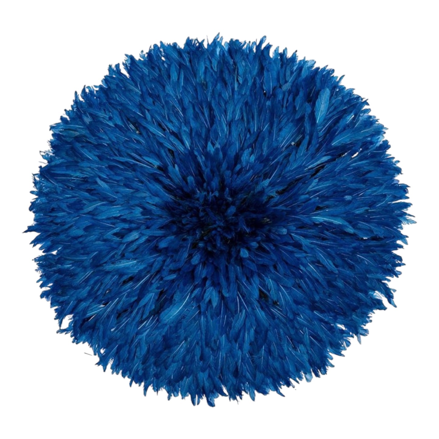 Juju Feather Hat - 30" Blue