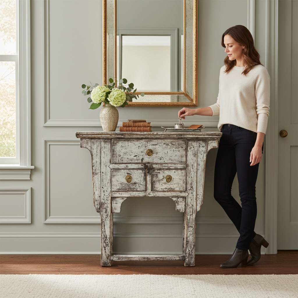 Three Drawer Table