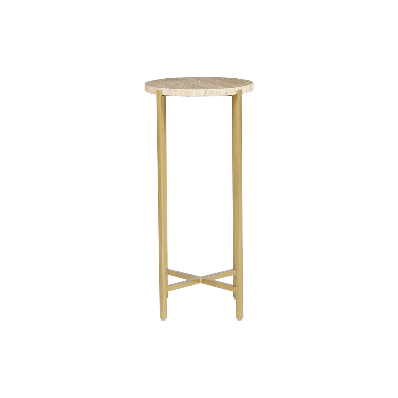 Travertine Drink Table