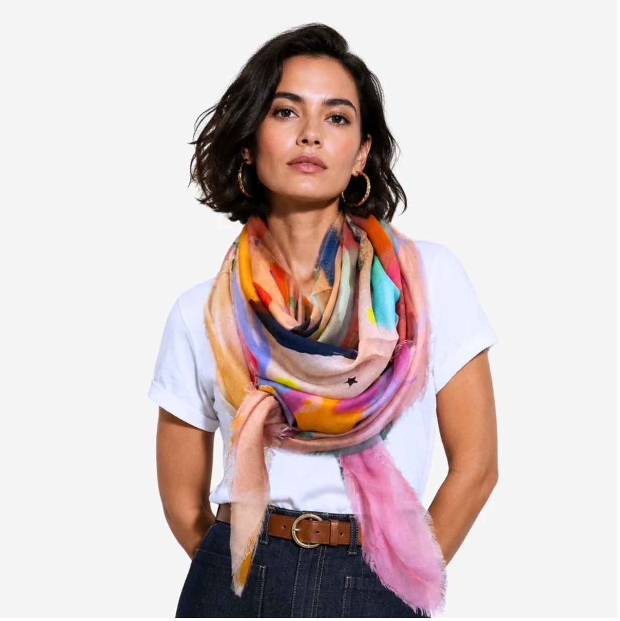 Silk Scarf Glow