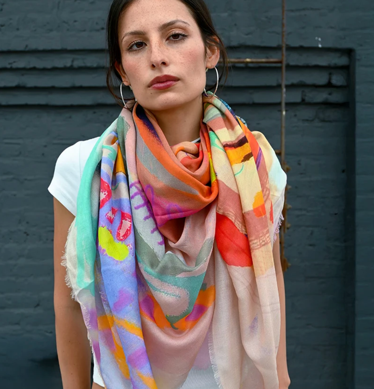 Silk Scarf Glow