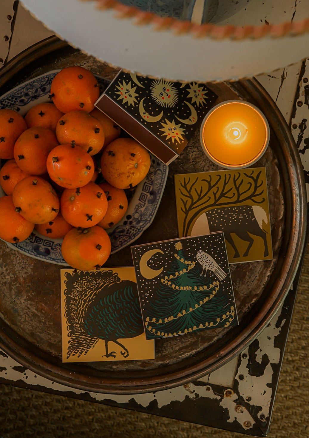 Luxury Gift Match Boxes - Holiday Square