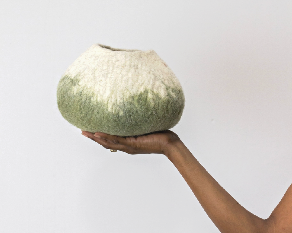 Ukhamba Decorative Wool Bowl