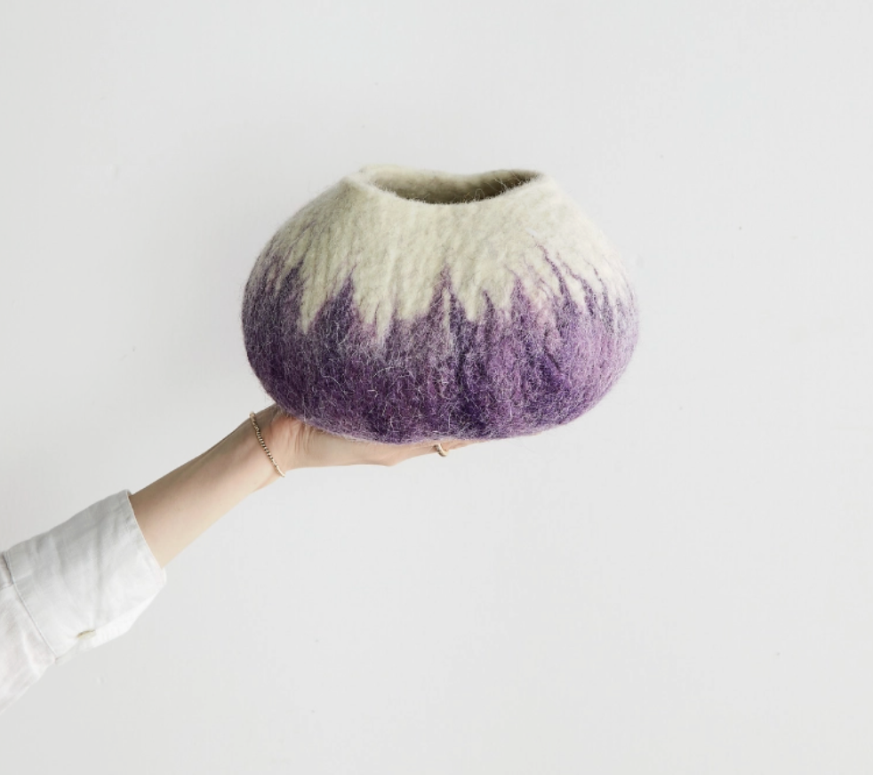 Ukhamba Decorative Wool Bowl