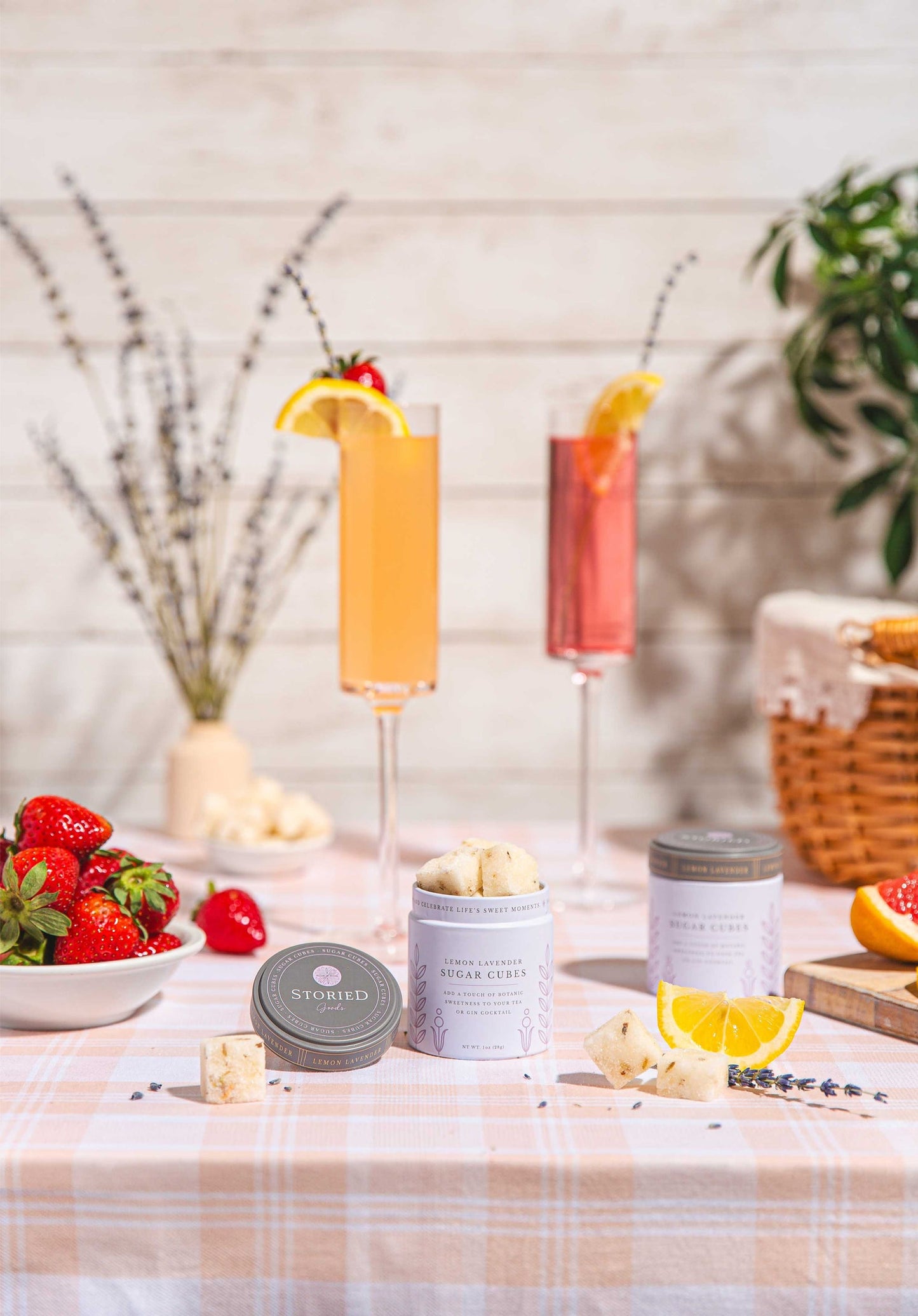 Lemon Lavender Sugar Cube