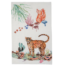 Load image into Gallery viewer, Tea Towel - Woodland Leopard
