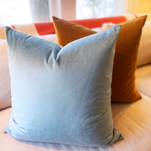 Load image into Gallery viewer, Classic Caramel Velvet Lumbar
