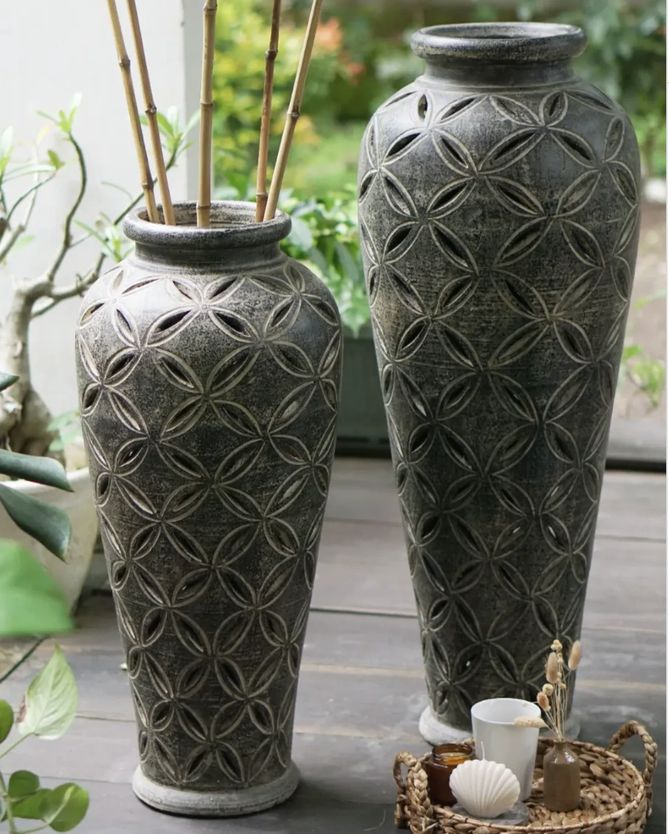 Distressed Ceramic Pots