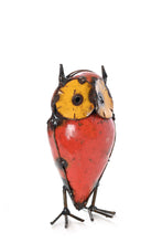 Load image into Gallery viewer, Small Recycled Colorful Metal Owl
