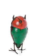 Load image into Gallery viewer, Small Recycled Colorful Metal Owl
