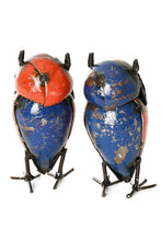 Load image into Gallery viewer, Small Recycled Colorful Metal Owl
