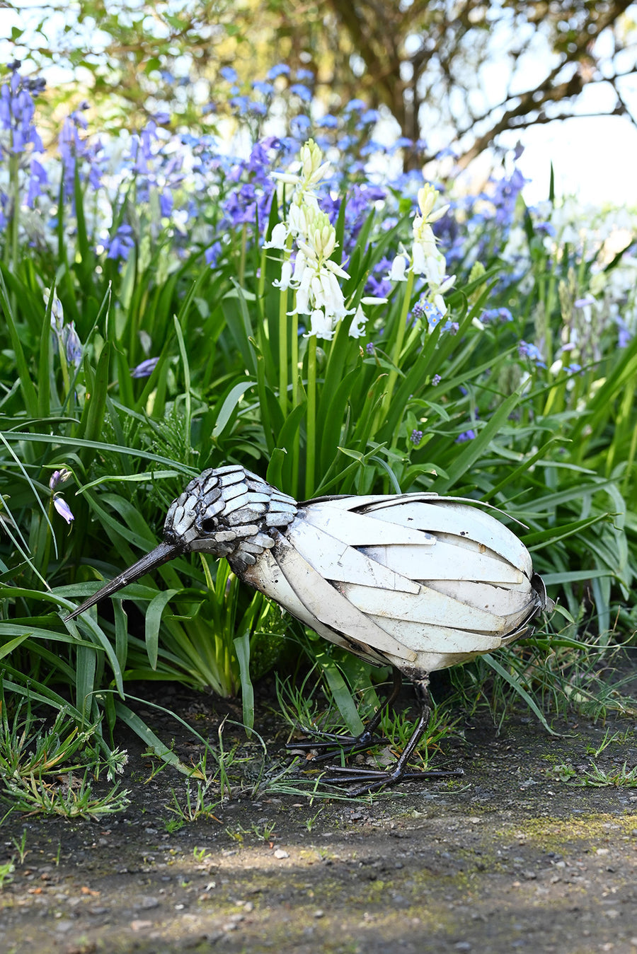 Recycled Metal Kiwi Sculpture