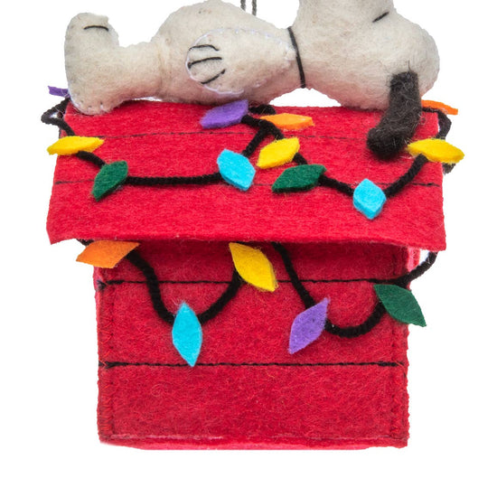 Christmas Snoopy Ornament