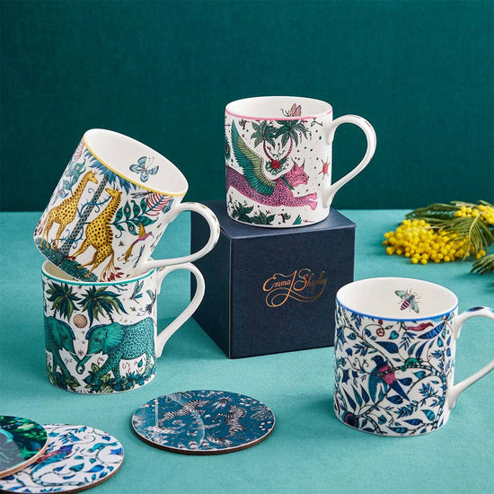 Fine Bone China Rousseau Coffee Mug