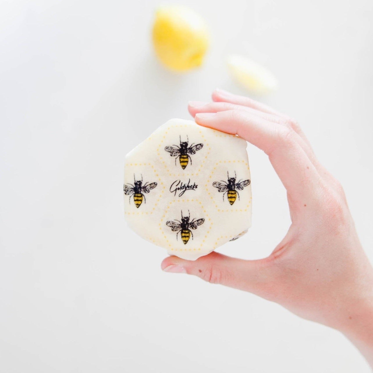 Beeswax Food Wraps: Honey Bees Set of 3