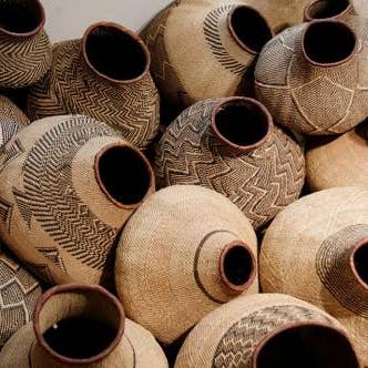 Patterned Binga Nongo Baskets