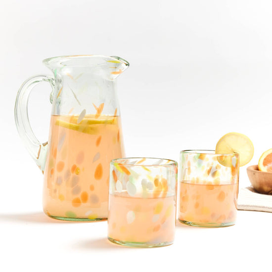 Set of Two - Confetti Drinking Glasses