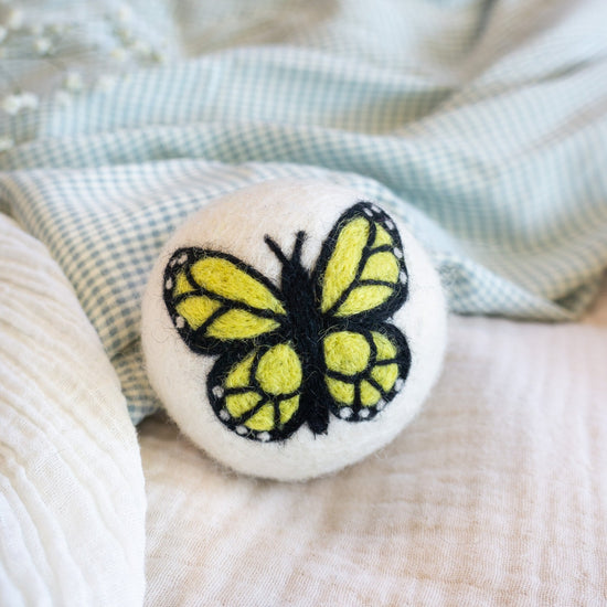 Rainbow Monarch Butterfly Eco Dryer Balls