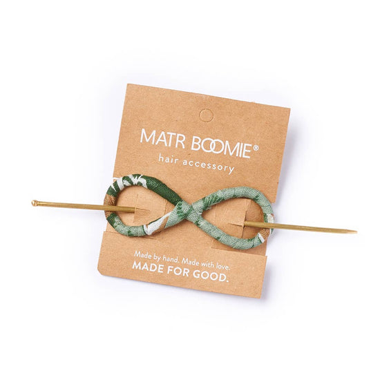 Infinity Figure 8 Hair Slide with Stick