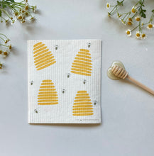 Load image into Gallery viewer, Bees Swedish Dishcloth
