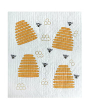 Load image into Gallery viewer, Bees Swedish Dishcloth
