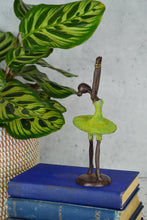 Load image into Gallery viewer, Ballerina in Relevé Burkina Bronze Sculpture
