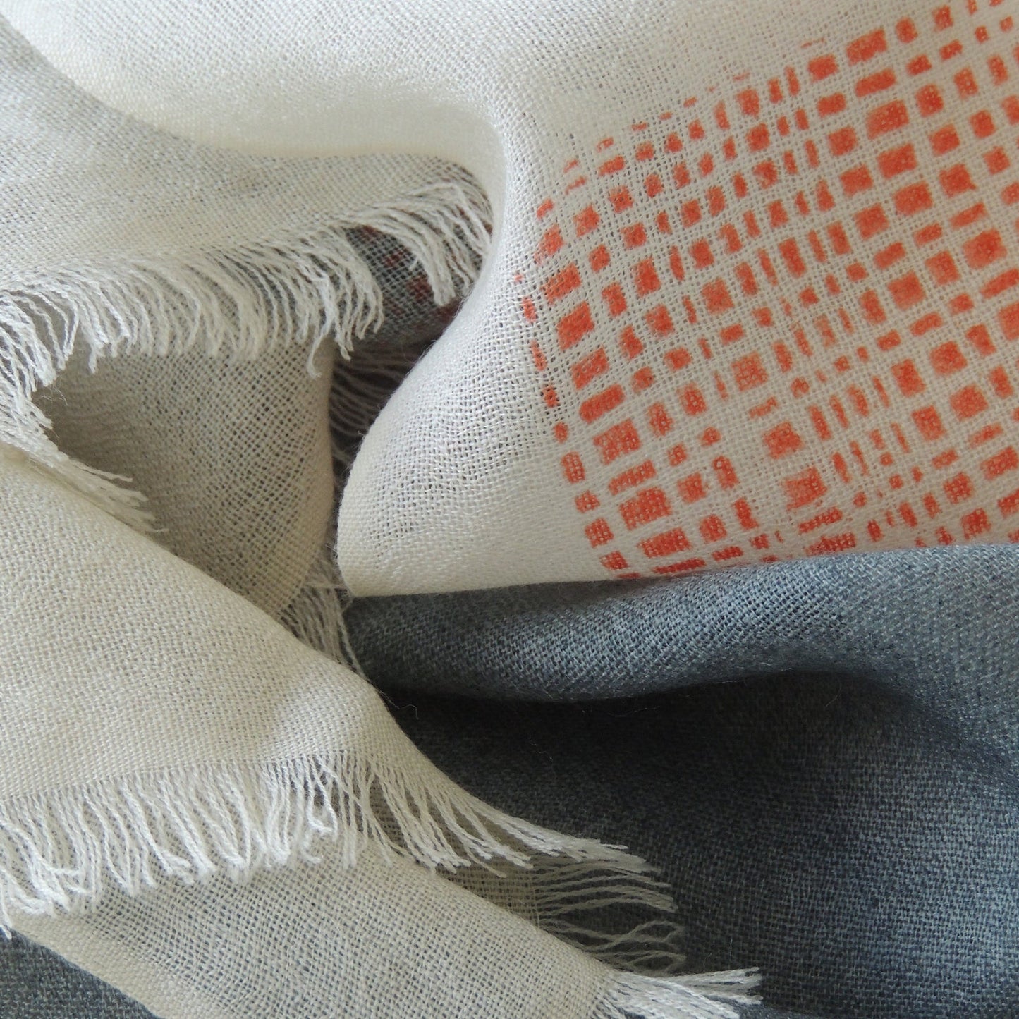 Large Boulder Merino Scarves
