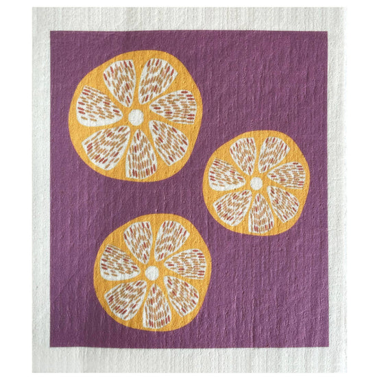 Lemon Slices Swedish Dishcloth