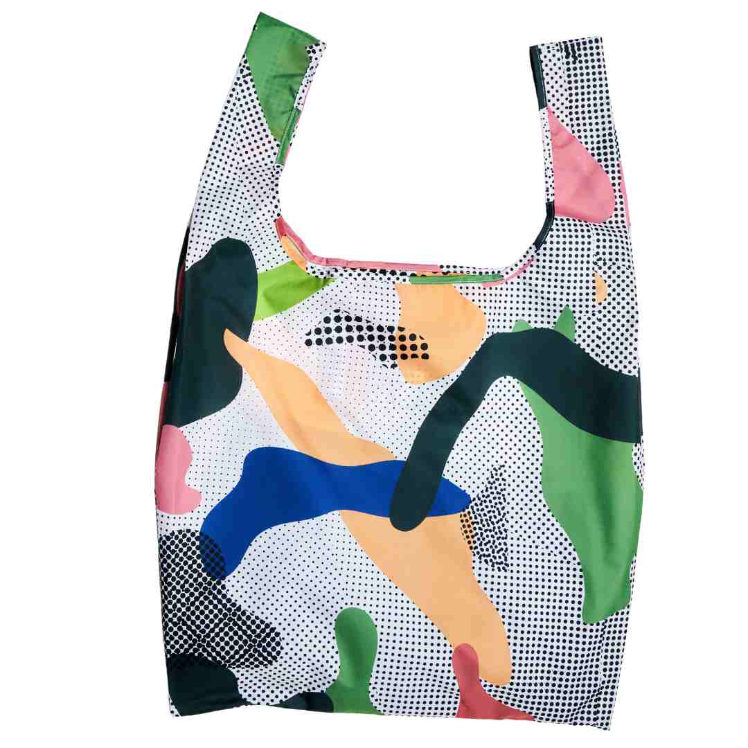Dots Reusable Shopping Tote Bag