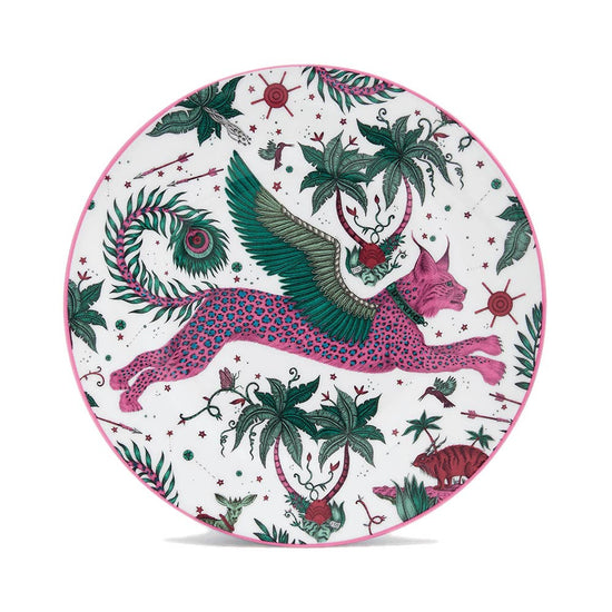 Fine Bone China Lynx Side Plate