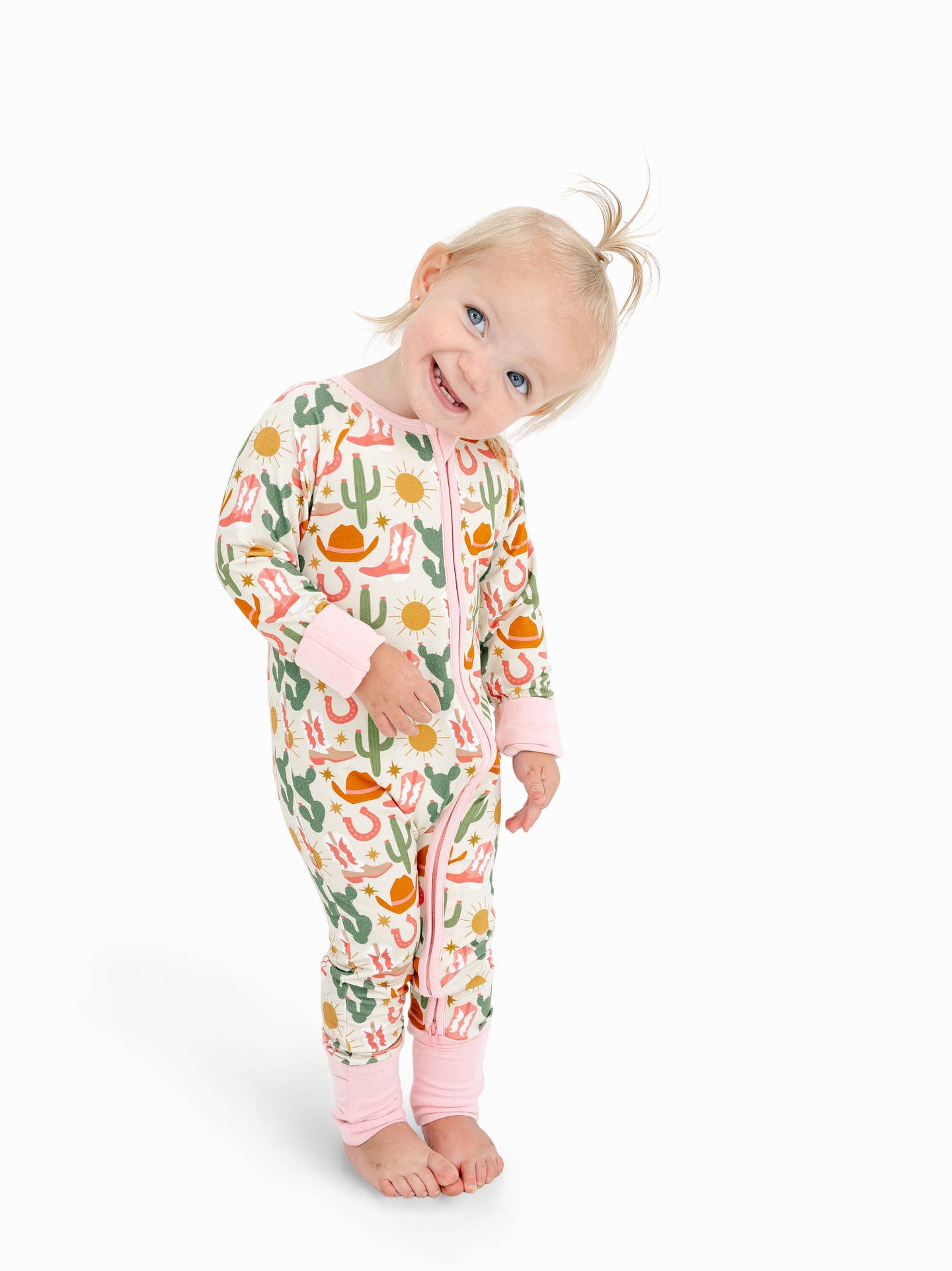 Hey Y'all Bamboo Convertible Baby Pajamas
