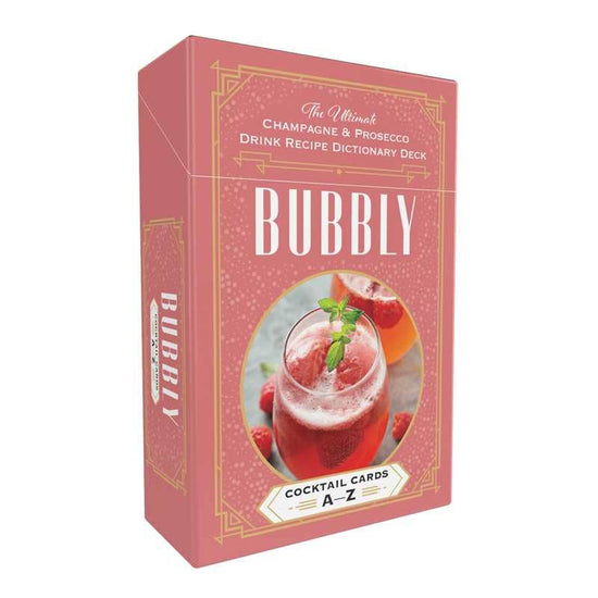 Bubbly Cocktail Cards A-Z by Adams Media - Flashcards