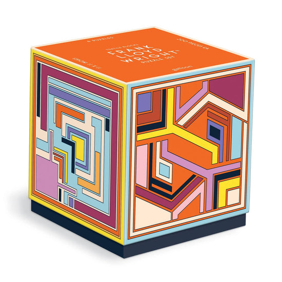 Frank Lloyd Wright Textile Blocks - Set of 4 Puzzles