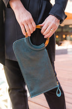 Load image into Gallery viewer, Adele Leather Wristlet Handbag
