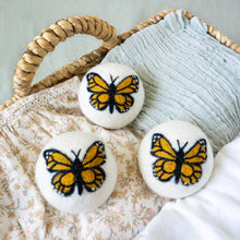 Load image into Gallery viewer, Monarch Butterfly Eco Dryer Balls
