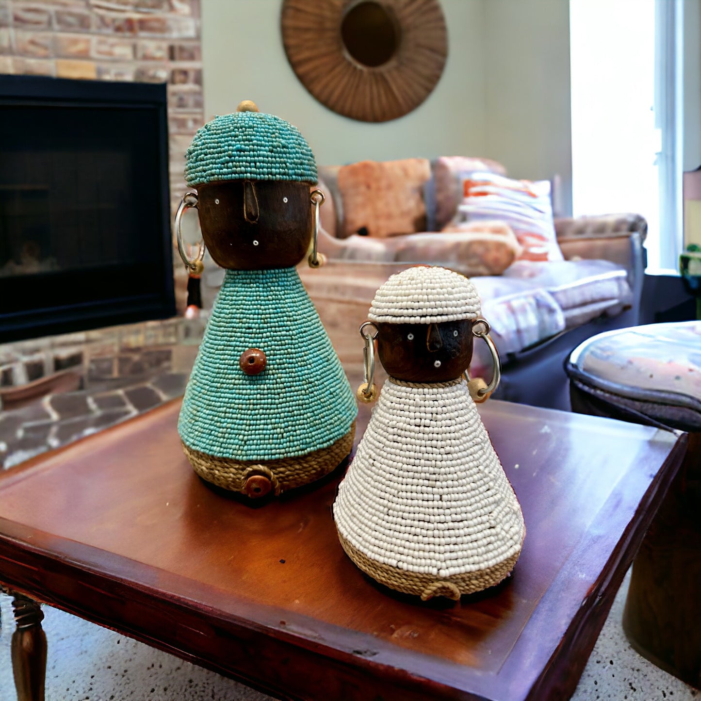 Decorative Beaded Dolls