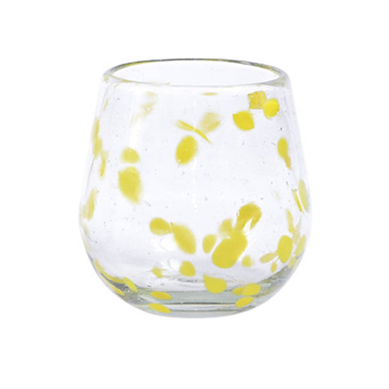 Set of Two - Handblown Wine Glasses
