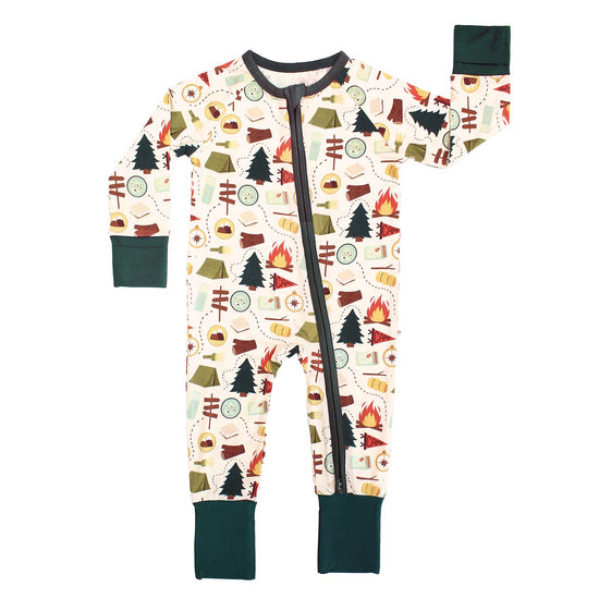 Camp Emerson Bamboo Convertible Baby Pajamas