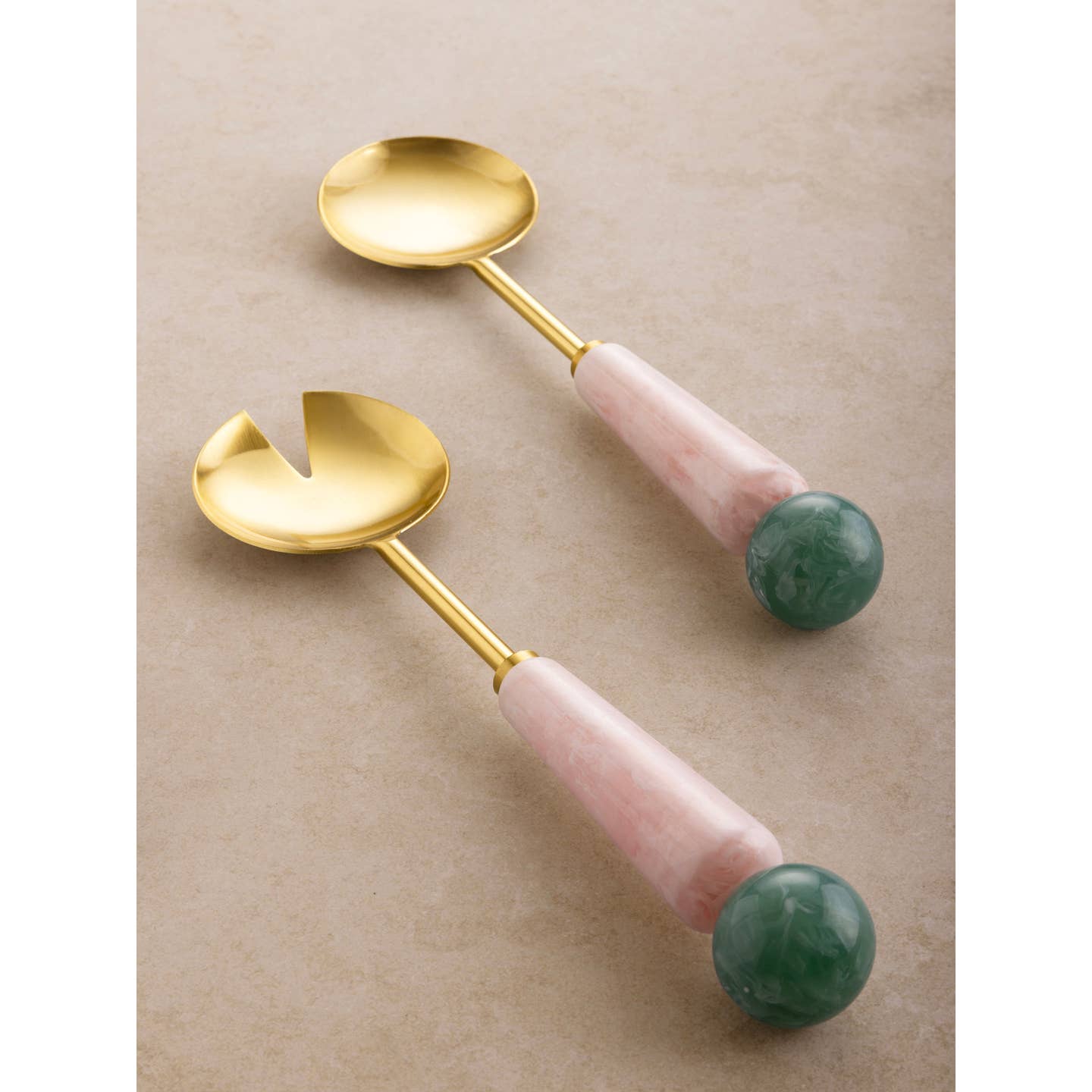 Copenhagen Sculpted Salad Servers Set