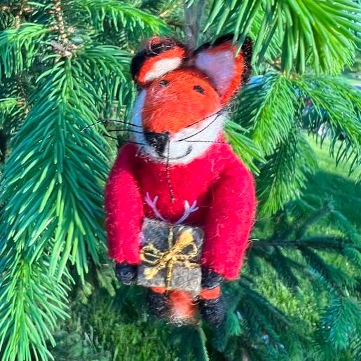 Felt Ornament Fox