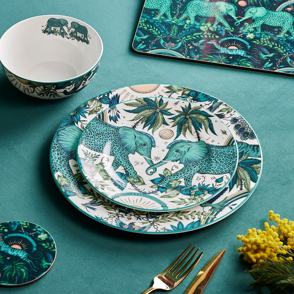 Fine Bone China Zambezi Side Plate