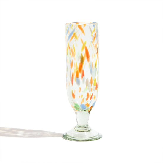 Set of Two - Confetti Champagne Glasses