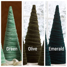 Load image into Gallery viewer, Handmade Velvet Holiday Trees
