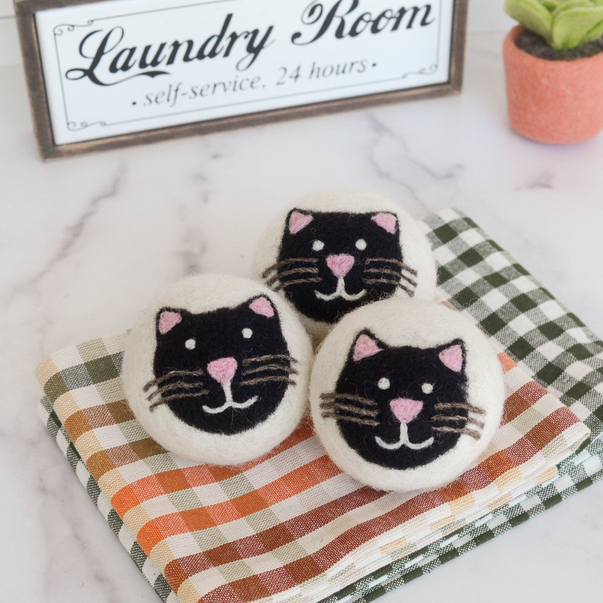 Black Cats Eco Dryer Balls