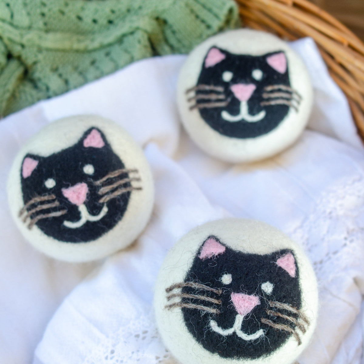Black Cats Eco Dryer Balls
