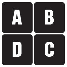 Indian Mirrorcloth - Tumbled Marble Coaster